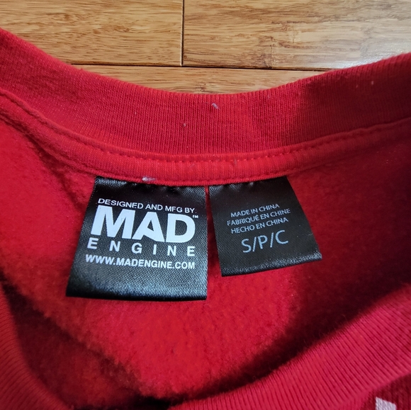 Minecraft Creeper Holiday Christmas Sweater Mad Engine Size S - Picture 7 of 11